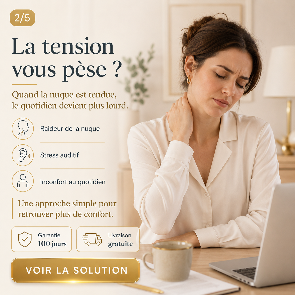 Dermasoul® 3-en-1 | Relaxation Cervicale | Offre Exclusive -75%
