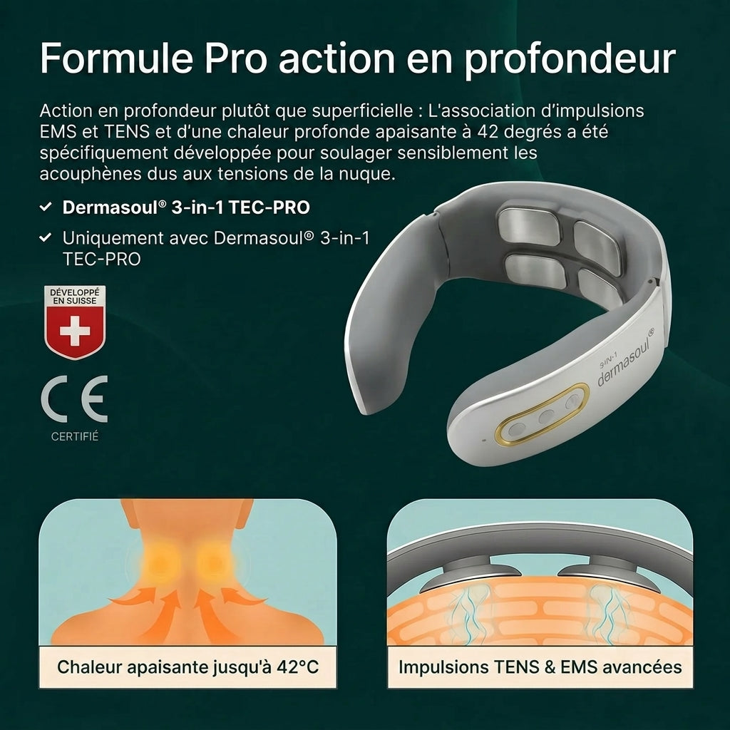 NeuroRelix®Pro 3-en-1 Solution contre les acouphènes